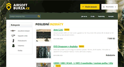Desktop Screenshot of airsoftburza.cz